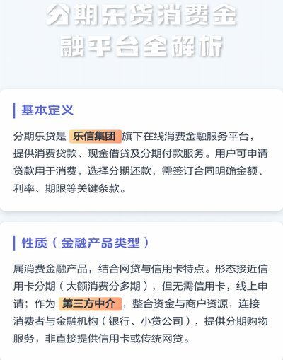 分期乐是正规借钱平台吗安全吗