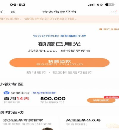 白条取出额度商家 怎么知道