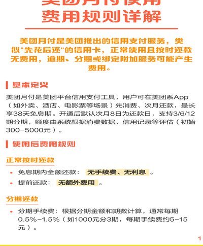 美团月付可以套